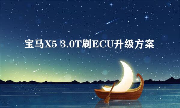 宝马X5 3.0T刷ECU升级方案