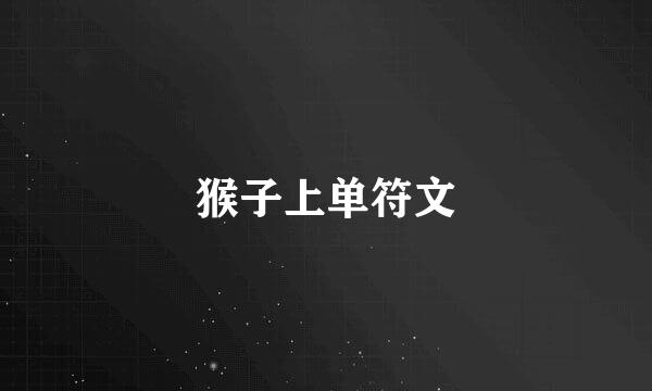 猴子上单符文