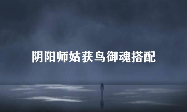 阴阳师姑获鸟御魂搭配