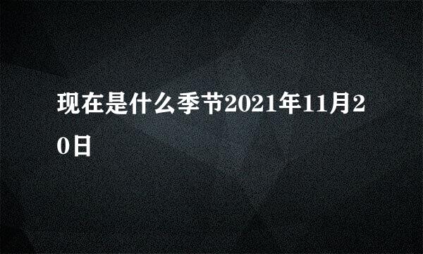 现在是什么季节2021年11月20日