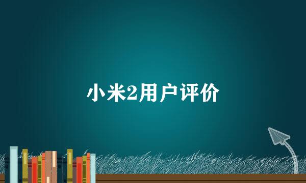 小米2用户评价