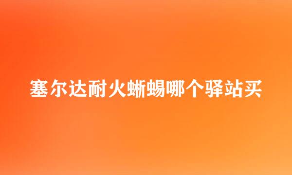 塞尔达耐火蜥蜴哪个驿站买
