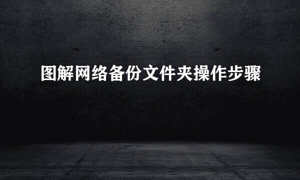 图解网络备份文件夹操作步骤