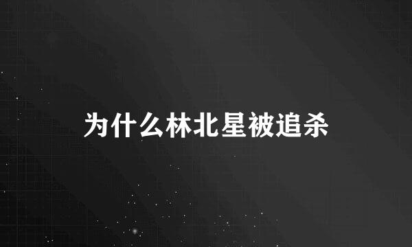 为什么林北星被追杀