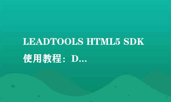LEADTOOLS HTML5 SDK使用教程：DICOM图像注释