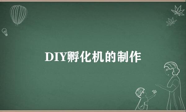 DIY孵化机的制作