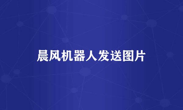 晨风机器人发送图片