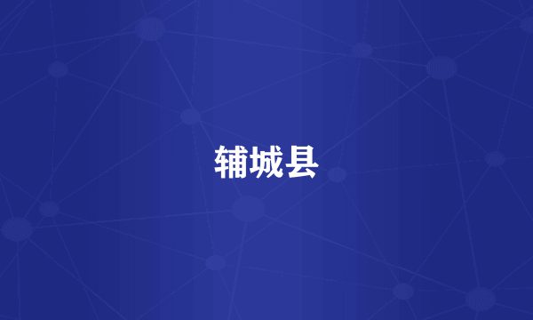 辅城县