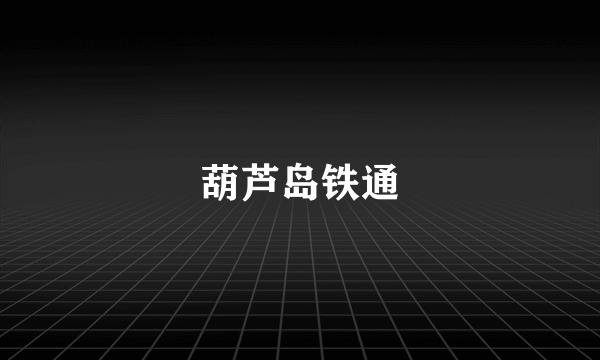 葫芦岛铁通
