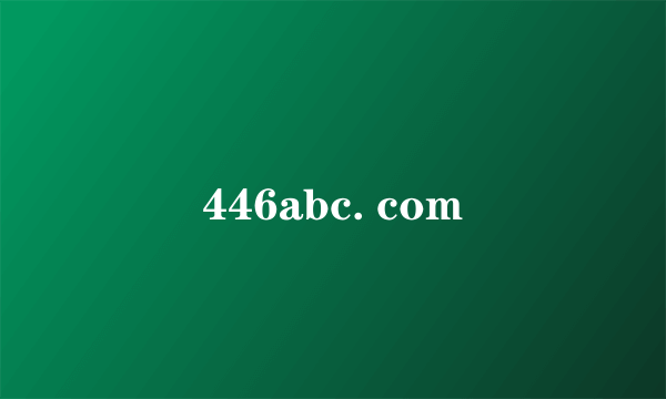 446abc. com