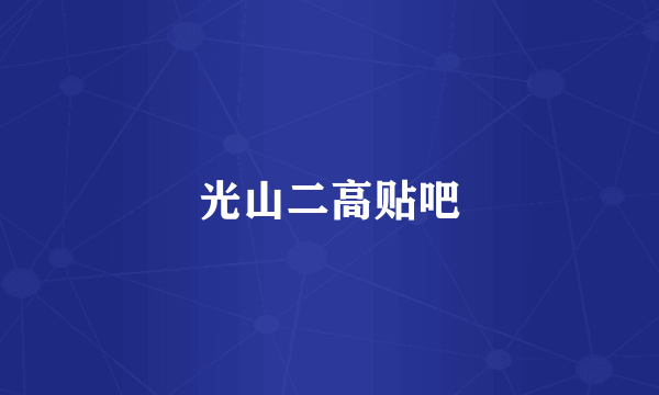 光山二高贴吧